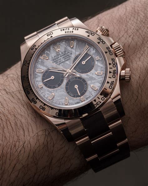 rolex meteorite price